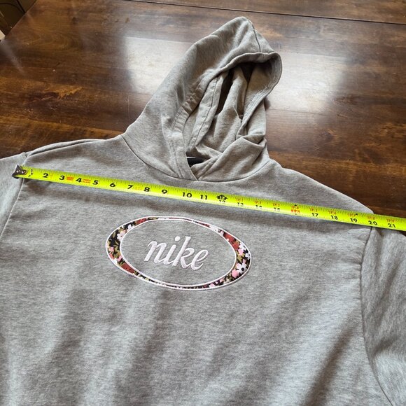 Nike Women's Floral Cropped Hoodie - Size M - Picture 9 of 10